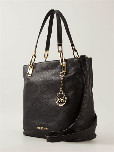 black michael kors strap purse|michael kors purse thick strap.